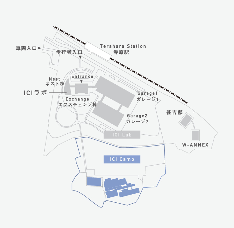 ICI ラボ 地図