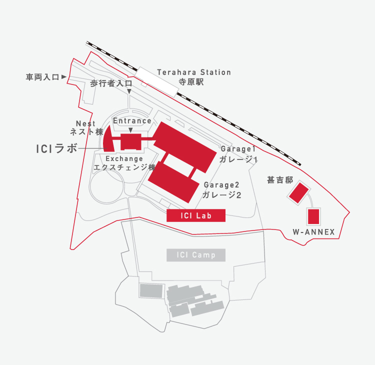 ICI ラボ 地図