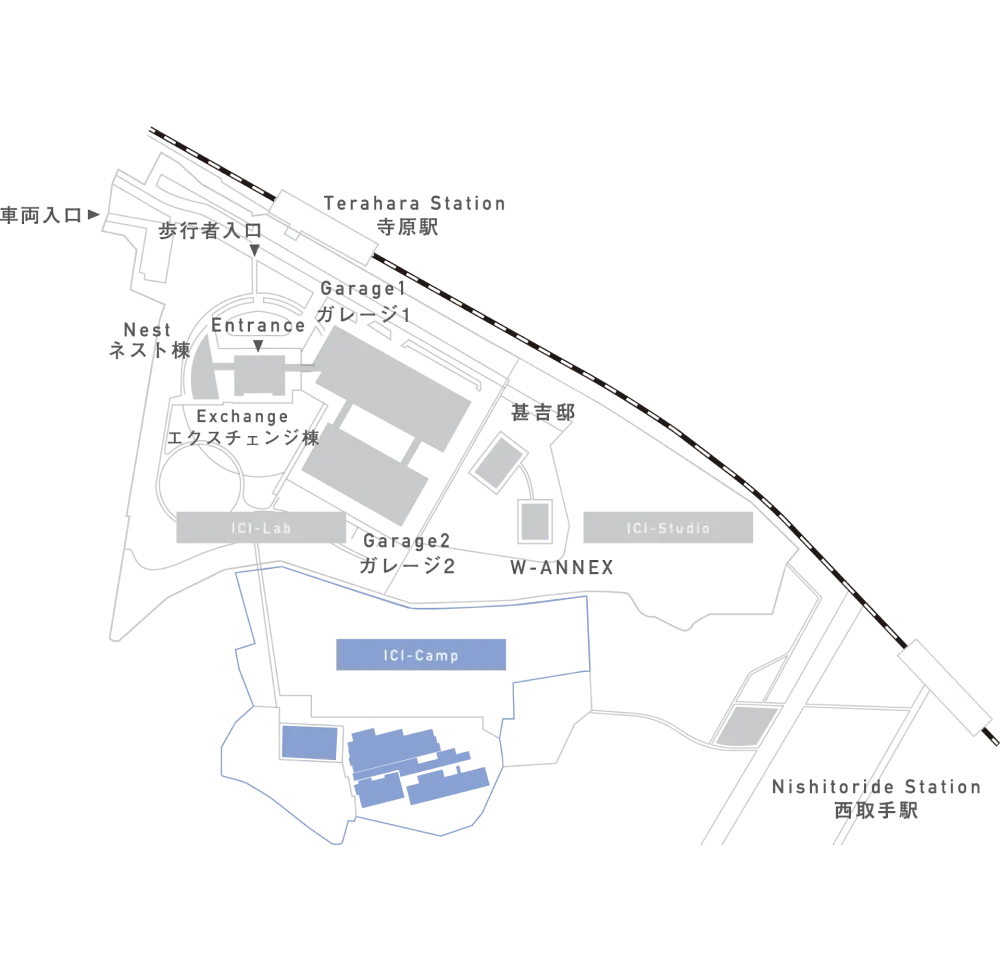 ICI ラボ　地図