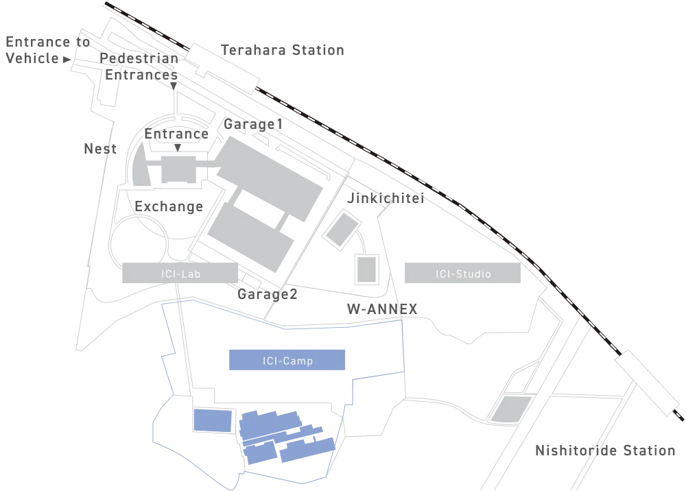 ICI ラボ　地図