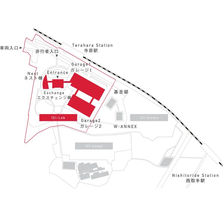 ICI ラボ 地図